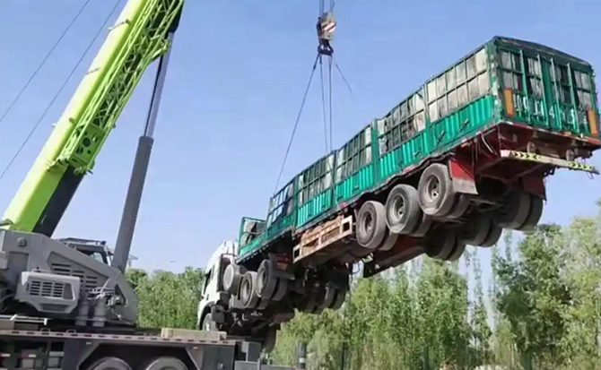 兴安道路脱困救援案例